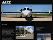 Tablet Screenshot of amt-aero.com